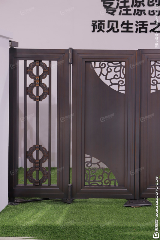 铸铝庭院门